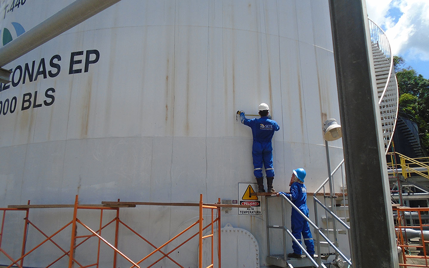 Inspección de Tanques (API 653)